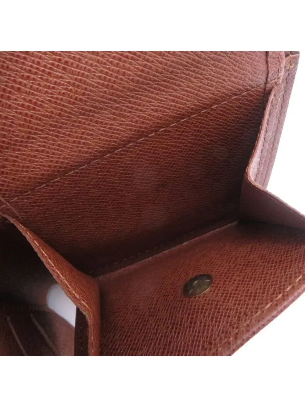 Louis Vuitton Portefeuille Cartes Credit Monet Monogram Bifold Wallet Canvas